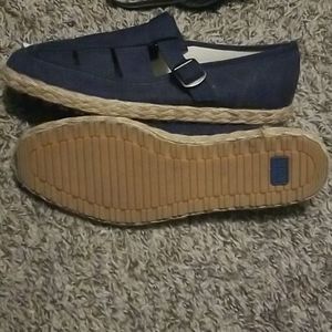 Ked's denim espadrille shoe